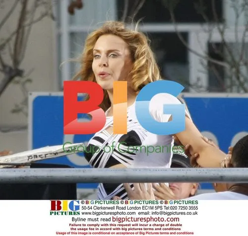 Kylie Minogue Shoots Music Video