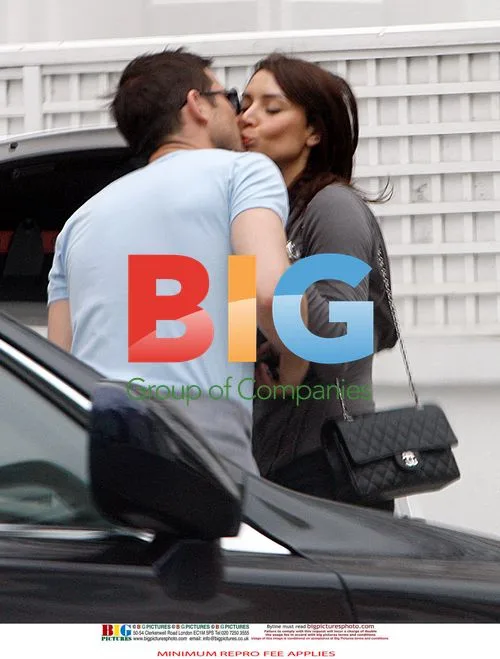 Frank Lampard and Christine Bleakley kissing