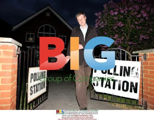 Zac Goldsmith Leaves Polling Station