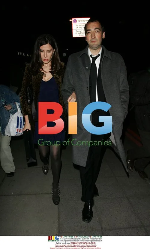 Ronni Ancona and Alistair McGowan at Zuma Restaurant