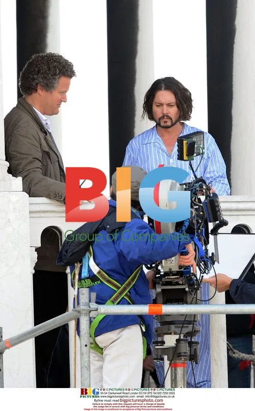 Johnny Depp Filming 'The Tourist' in Venice