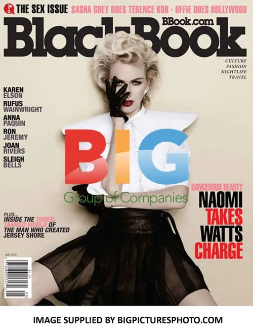 Naomi Watts Black Book Cover