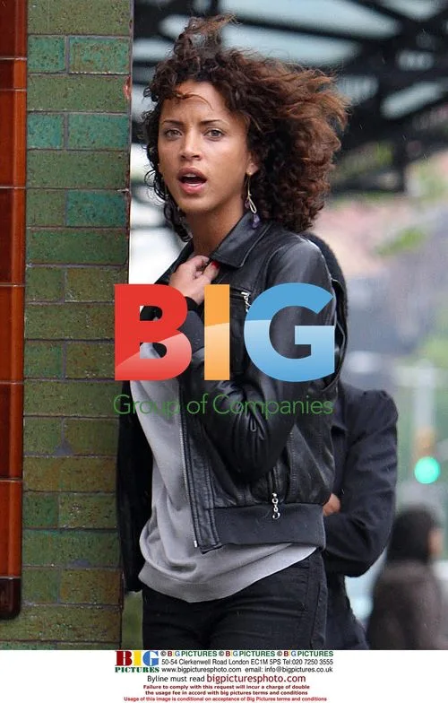 Noemie Lenoir Steps Out for Cigarette in NYC
