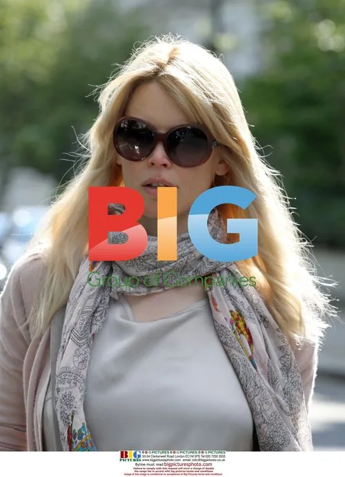 Celebs on School Run in London
