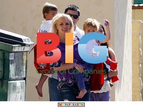 Britney Spears Takes Sons to Karate Class