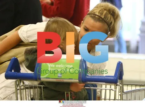 Kerry Katona at Tesco, London