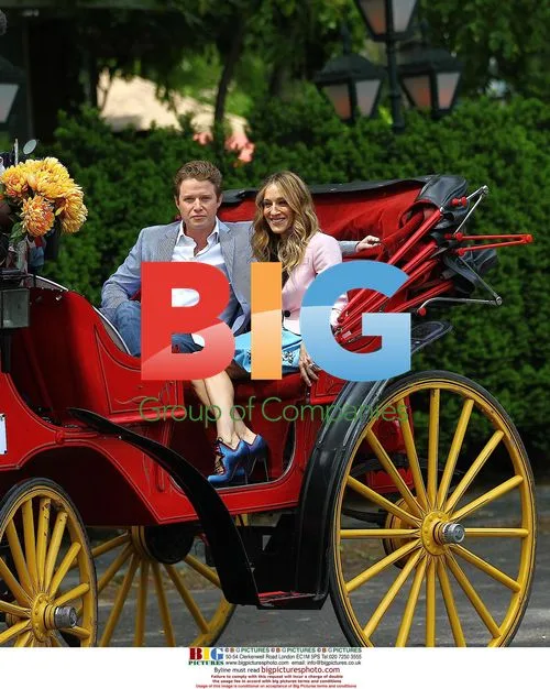 Sarah Jessica Parker Interviewed in Central Park