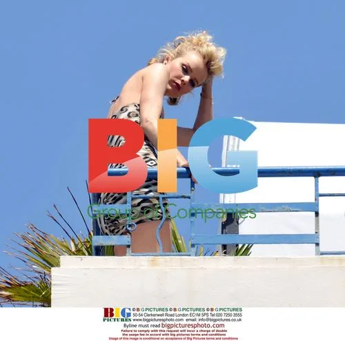 Eva Herzigova Cannes Photo Shoot