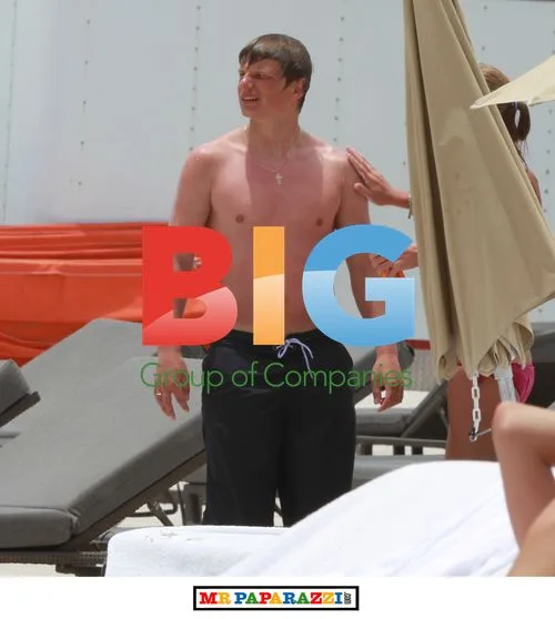 Andrei Arshavin and Wife Yulia in Miami