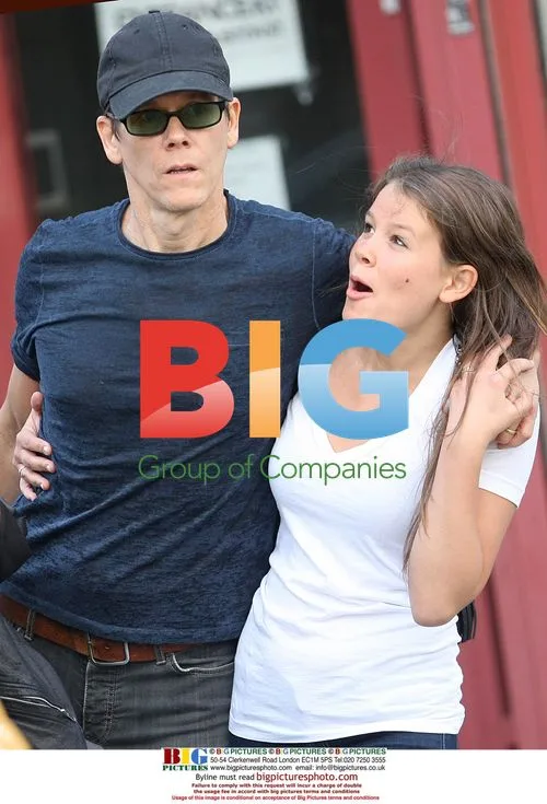 Kevin Bacon and Family in Soho, New York