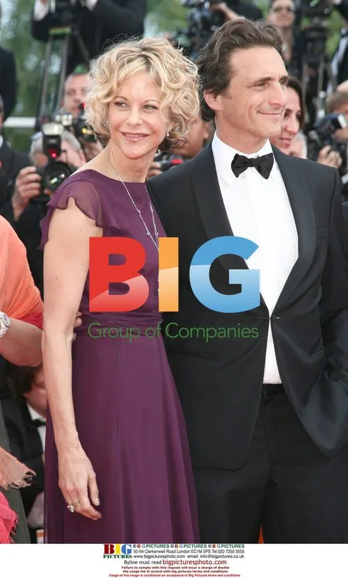 Meg Ryan and Lawrence Bender at Biutiful Premiere