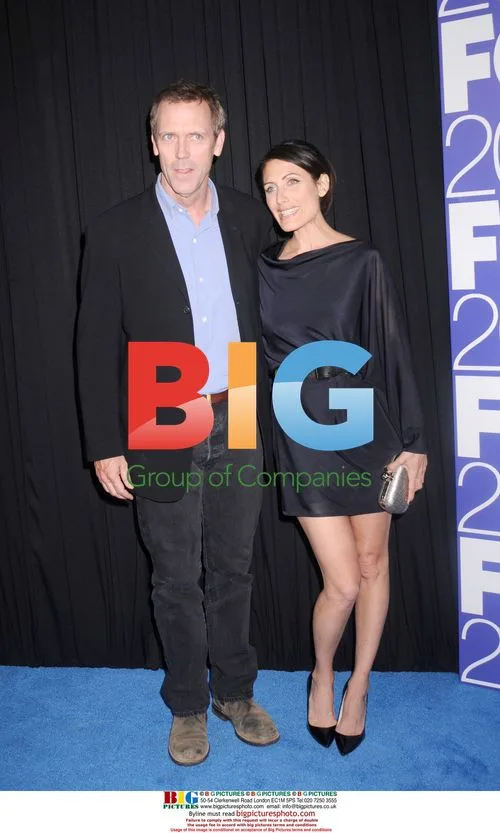 Hugh Laurie and Lisa Edelstein at FOX 2010 Event