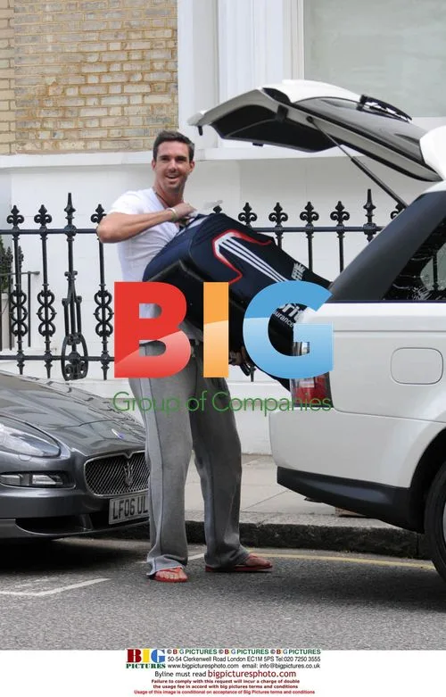 Kevin Pietersen and Jessica Taylor, London 2010