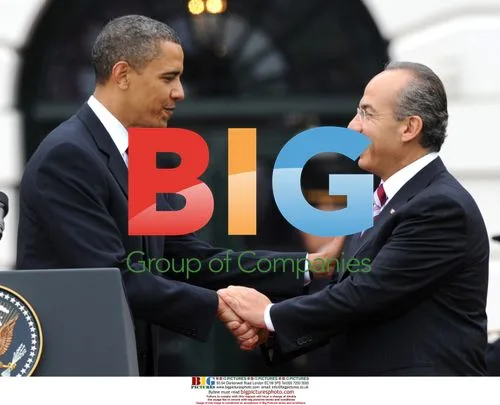 Obama and Calderon at White House
