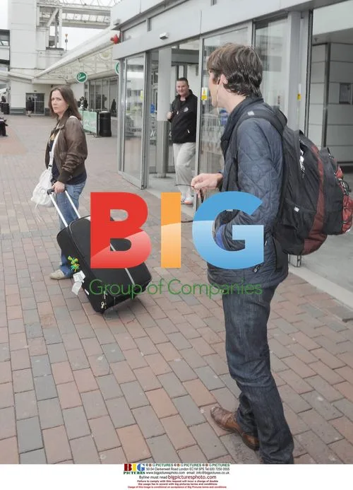 Cillian Murphy at Dublin Airport