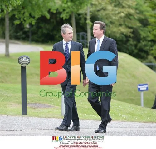 David Cameron at Stormont Castle