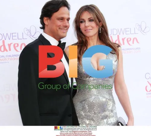 Elizabeth Hurley and Arun Nayar at Charity Event
