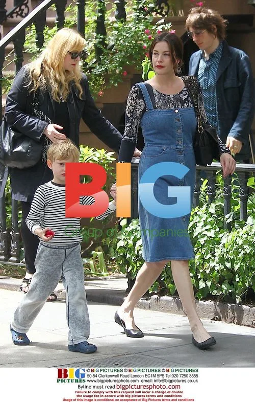Liv Tyler and son Milo spotted in NYC