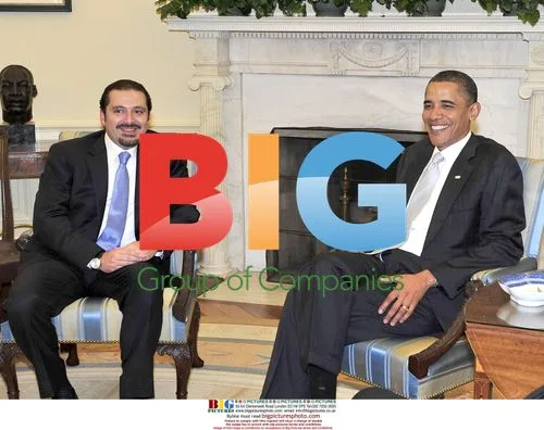 Obama Meets Lebanese PM Hariri in Oval Office