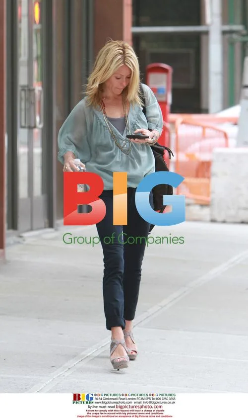 Kelly Ripa Leaves Gym in NYC