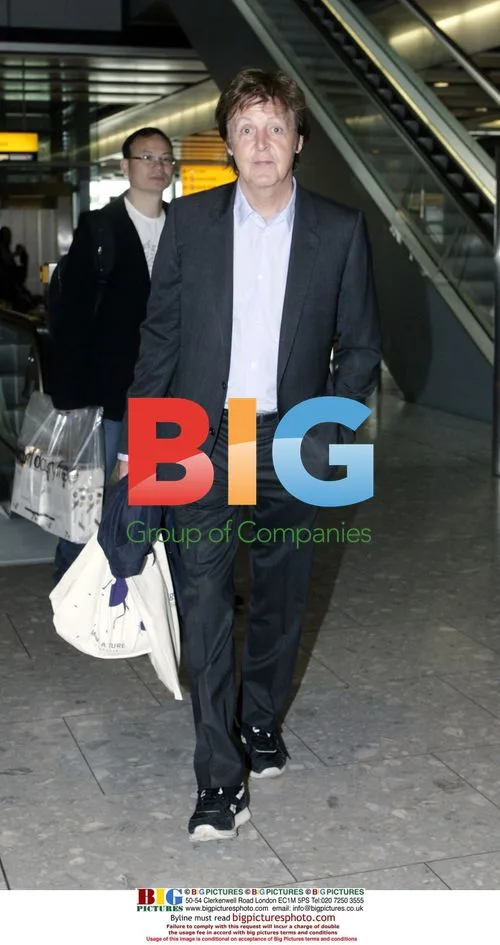 Paul McCartney Catches Flight Amid Strike