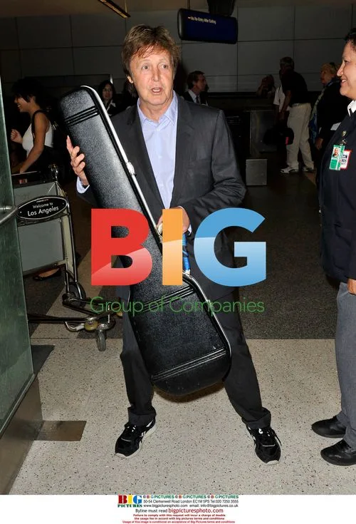 Sir Paul McCartney Arrives at LAX