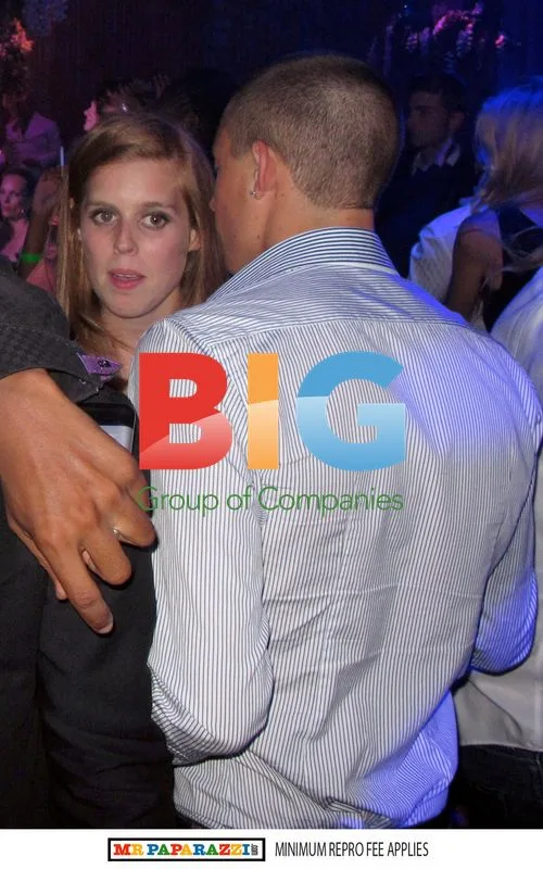 Princess Beatrice and Liam Berkeley at Naomi Campbell's 40th