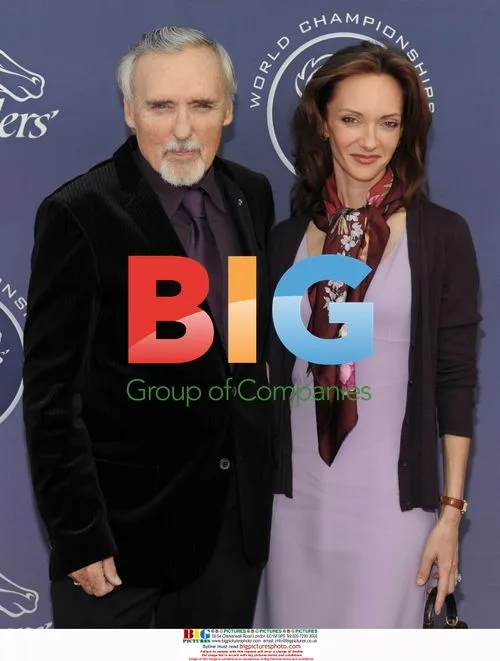 Dennis Hopper and Victoria Duffy at Breeders' Cup