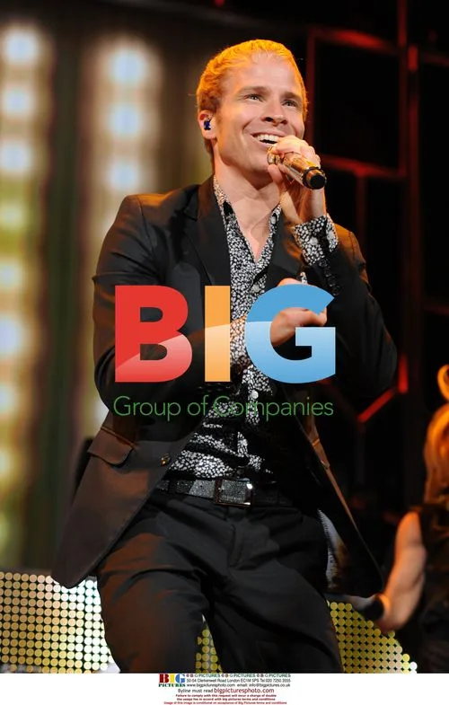 Brian Littrell of Backstreet Boys Performs