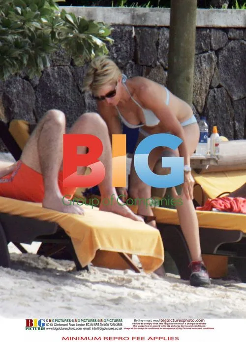 Heather Mills on Beach Holiday
