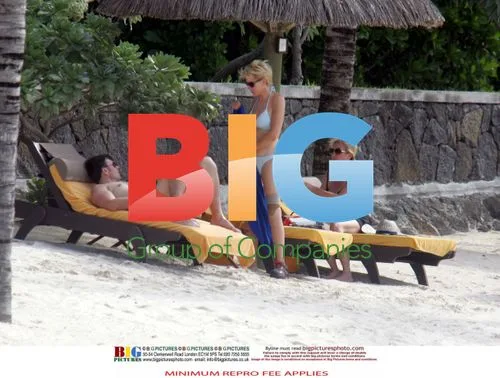 Heather Mills on Beach Vacation