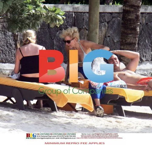 Heather Mills on Beach Holiday