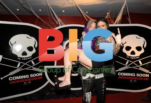 Bam Margera and Bianca Garozzo at Jackass 3D Premiere in Dublin