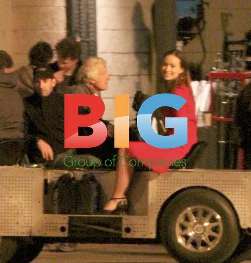 Justin Timberlake, Olivia Wilde filming "I'm.Mortal"
