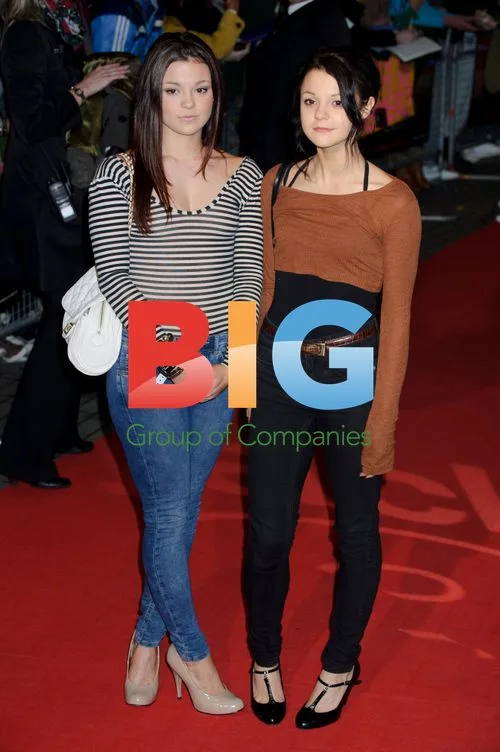 Kathryn and Megan Prescott at Jackass 3D Premiere