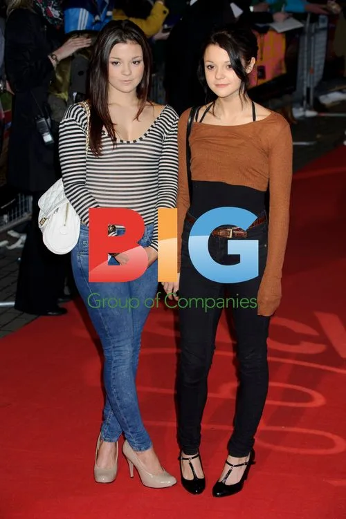 Kathryn and Megan Prescott at Jackass 3D Premiere