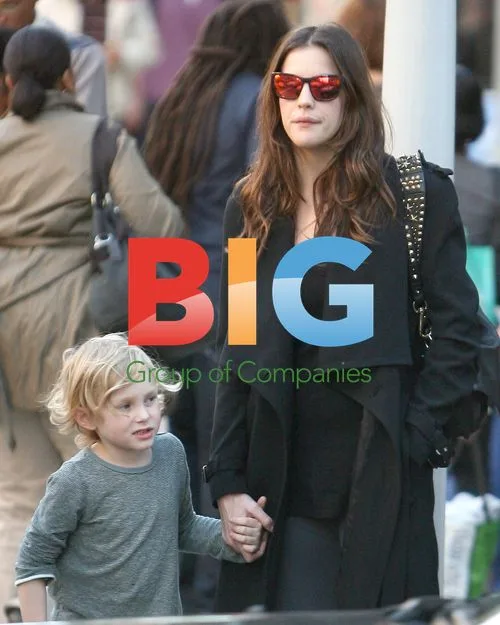 Liv Tyler picks up son Milo from school