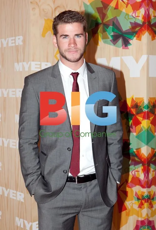 Liam Hemsworth at Emirates Melbourne Cup