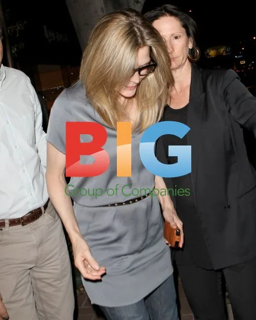 Michelle Pfeiffer and David E. Kelley Leaving Madeo
