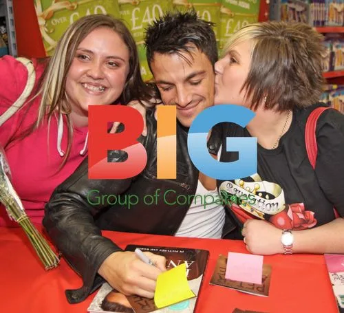 Peter Andre Album Signing in Asda