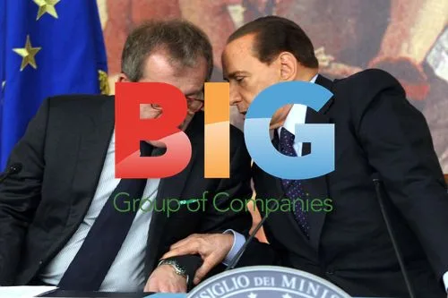 Berlusconi and Maroni Press Conference