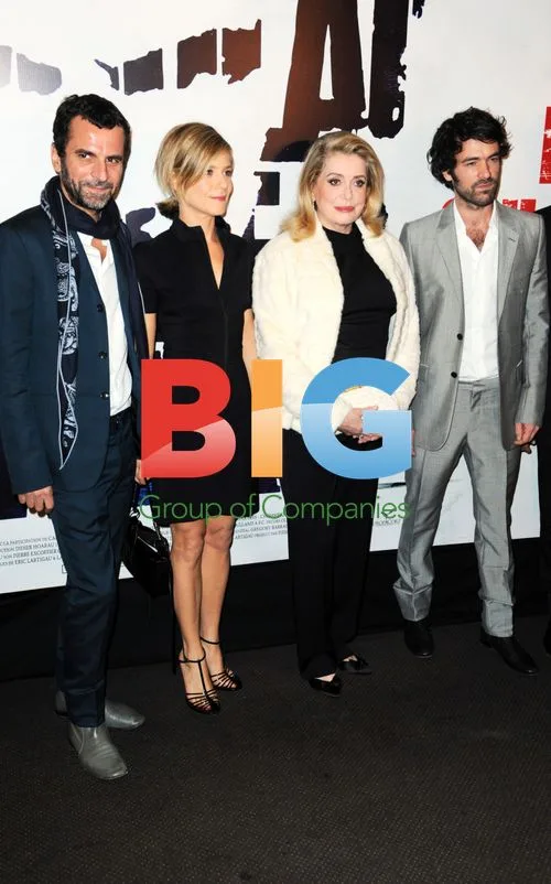 Catherine Deneuve, Romain Duris at Paris Premiere