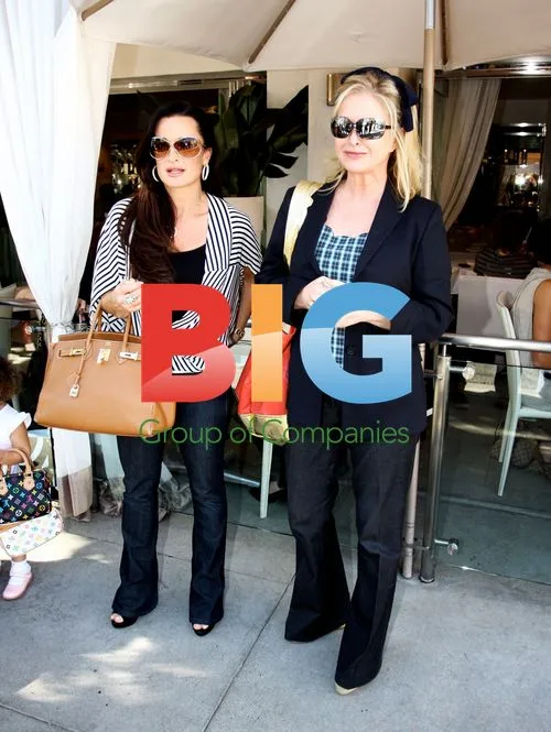 Kyle Richards and Kathy Hilton in Beverly Hills