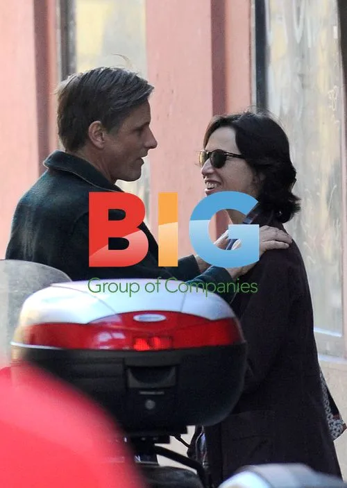 Viggo Mortensen and Ariadna Gil Spotted in Madrid