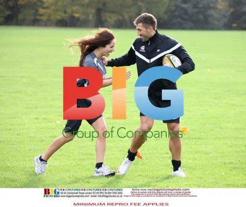 Gavin Henson and Katya Virshilas Practice Tackles