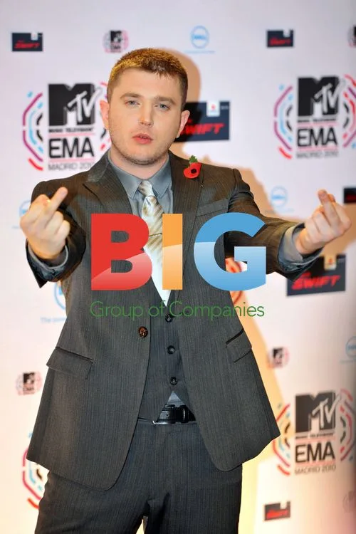 Ben Drew (Plan B) at 2010 MTV EMAs