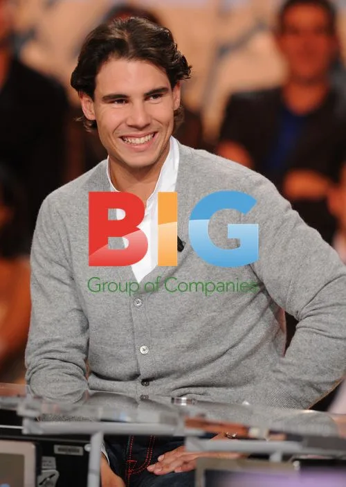Rafael Nadal on TV Set