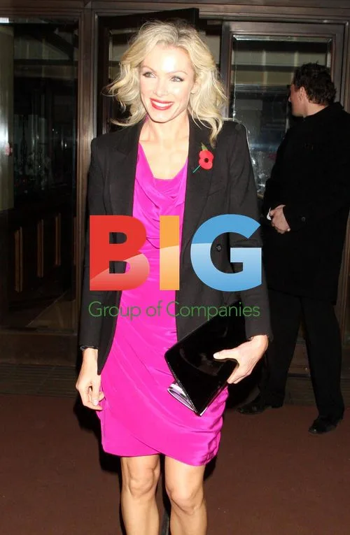 Nell McAndrew Leaving Pride of Britain Awards