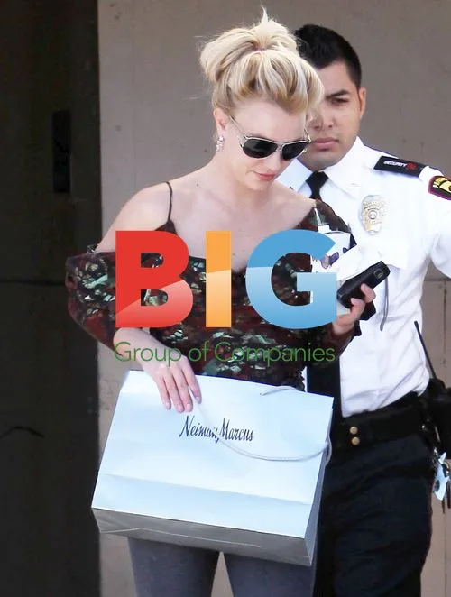 Britney Spears Shopping at Neiman Marcus