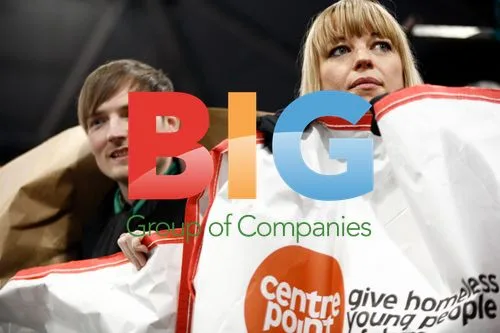 Dan Gillespie Sells and Sara Cox at Centrepoint event